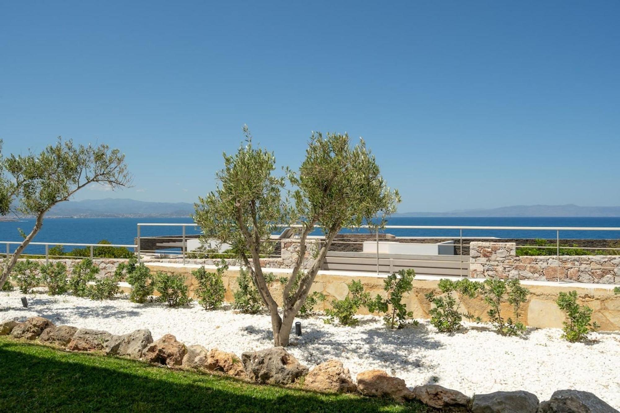 Villa Hemera Ocean View Private Heated Pool Chorafakia Dış mekan fotoğraf