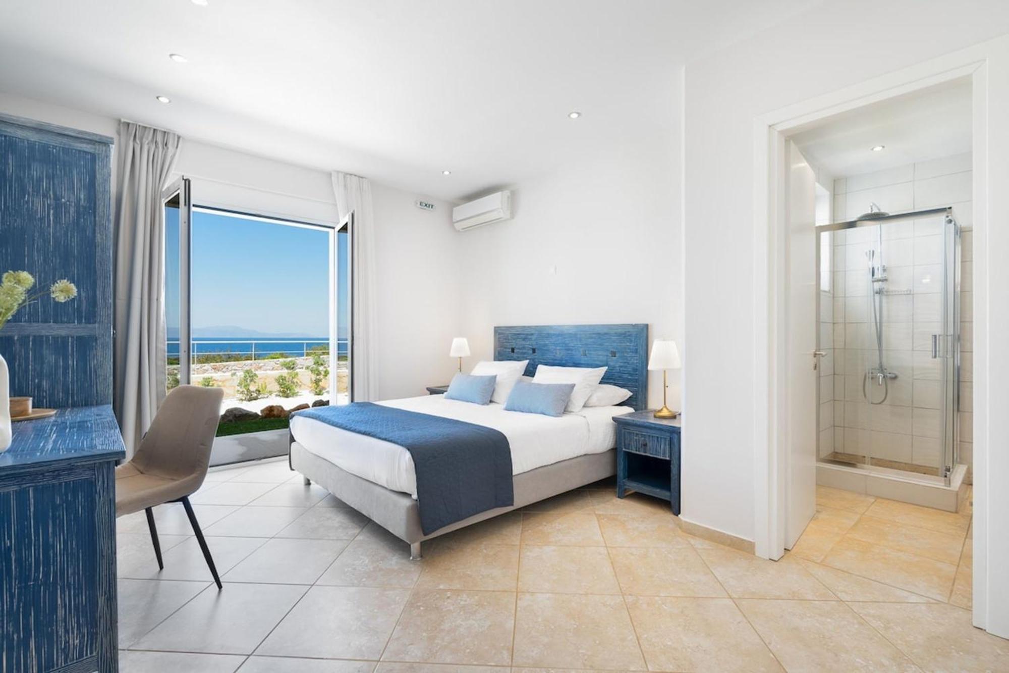 Villa Hemera Ocean View Private Heated Pool Chorafakia Dış mekan fotoğraf